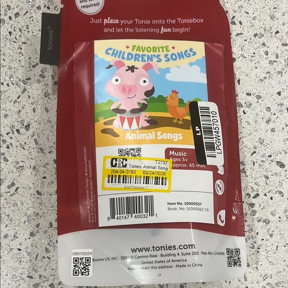 Tonies Audio Characters Set - children’s songs and Cocomelon - Picture 2 of 3